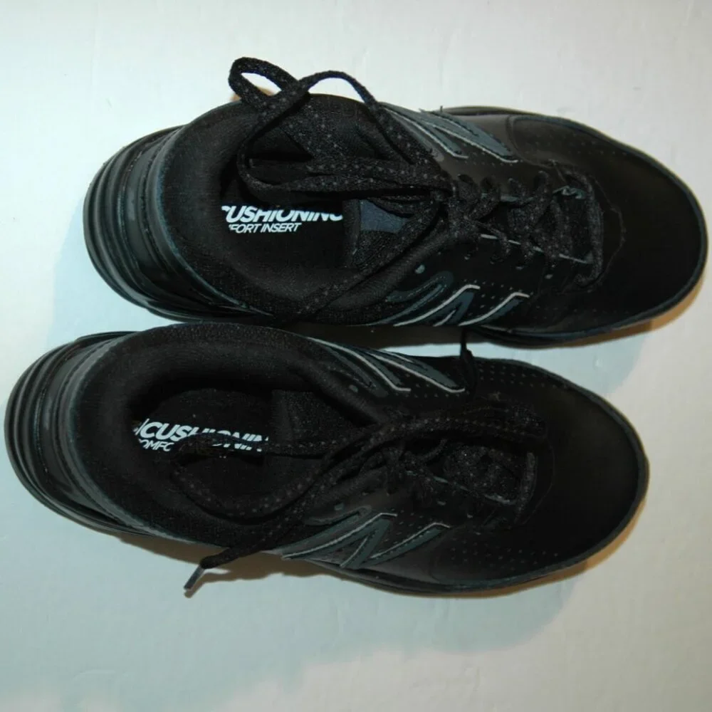 New Balance Women's Sneakers 6.5 D Black Casual Shoes